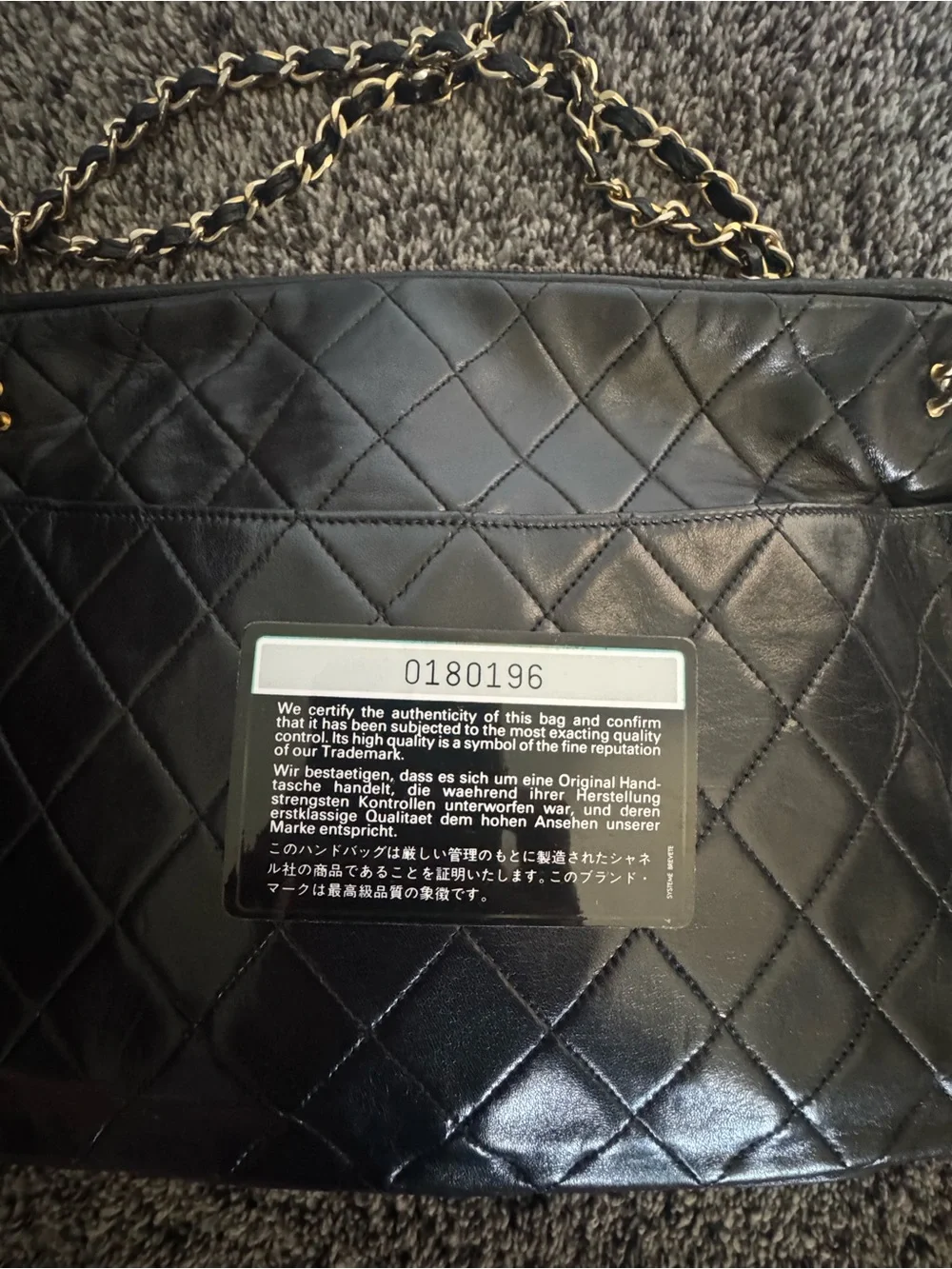 Chanel Classic Lambskin Quilted Shoulder Bag with Chain Strap 24k ghw
